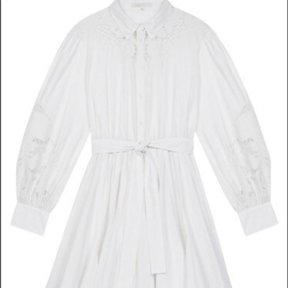 Maje rebello cotton dress size 2 (us 6) NWT - Picture 2 of 3